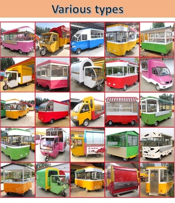 Camion alimentaire mobile multifonctionnel 2022 avec support technique vidéo et service après-vente