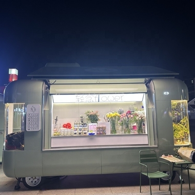 Appareil mobile personnalisé pour les camions de restauration rapide en extérieur