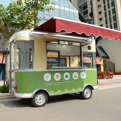 BLS-125A Carton à pizza mobile en acier inoxydable plein extérieur