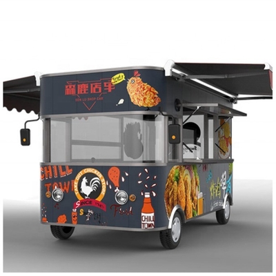 Distance longue de 85 km 1500W/2000W/2500W Chariots alimentaires Multifonctionnels