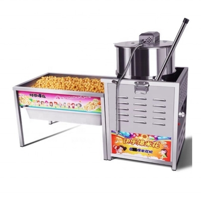 24 mois de garantie Super Performance Popcorn Machine pour la production de collations à base d'huile de maïs