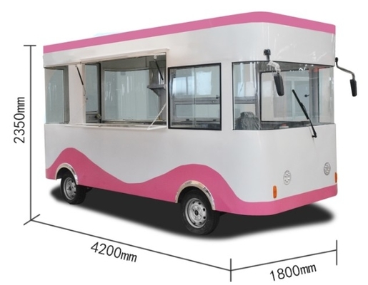 Chariots alimentaires mobiles de village avec acier inoxydable BLS-125A