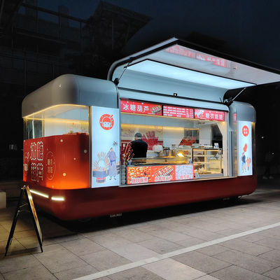 Serveur de buffet électrique pour la demande active et l'assurance commerciale dans le village domestique