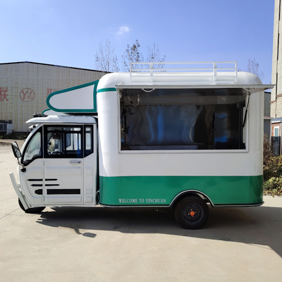 2023 Pedicab à trois roues mobiles électriques polyvalents de restauration rapide avec technologie avancée