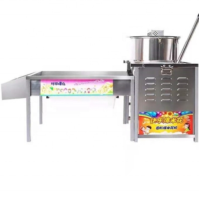 Matériau 304 en acier inoxydable Machine à popcorn au caramel 15% d'économie d'énergie à la foire de Canton