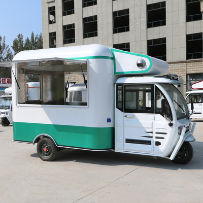 2023 Pedicab à trois roues mobiles électriques polyvalents de restauration rapide avec technologie avancée