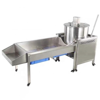 Matériau 304 en acier inoxydable Machine à popcorn au caramel 15% d'économie d'énergie à la foire de Canton