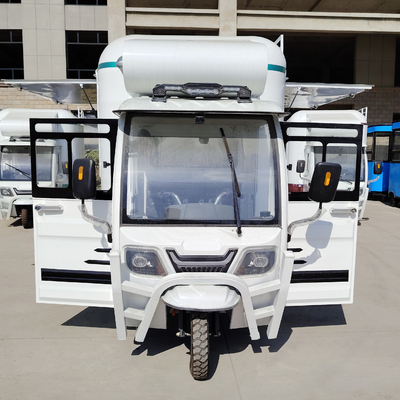 2023 Pedicab à trois roues mobiles électriques polyvalents de restauration rapide avec technologie avancée