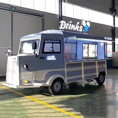 3KW-20KW Vans mobiles électriques pour la restauration rapide Snacks Boissons et café Matière première soja