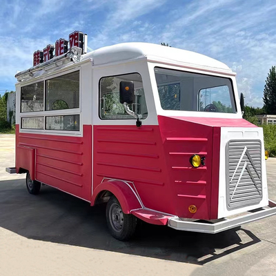 3KW-20KW Vans mobiles électriques pour la restauration rapide Snacks Boissons et café Matière première soja