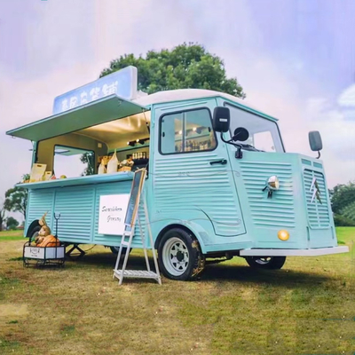3KW-20KW Vans mobiles électriques pour la restauration rapide Snacks Boissons et café Matière première soja