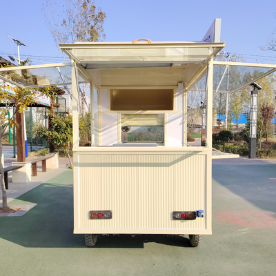 Tricycle électrique multifonctionnel de 3,0 kW pour les ventes mobiles de boissons et de snacks