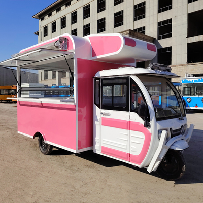 Tricycle électrique de restauration rapide multifonctionnel 2023 Outlet avec équipement interne optionnel
