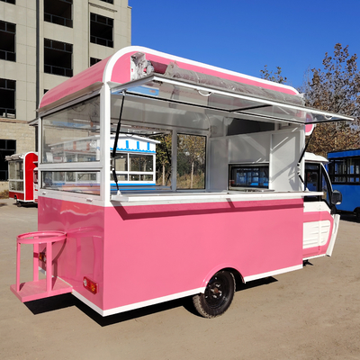 Tricycle électrique de restauration rapide multifonctionnel 2023 Outlet avec équipement interne optionnel