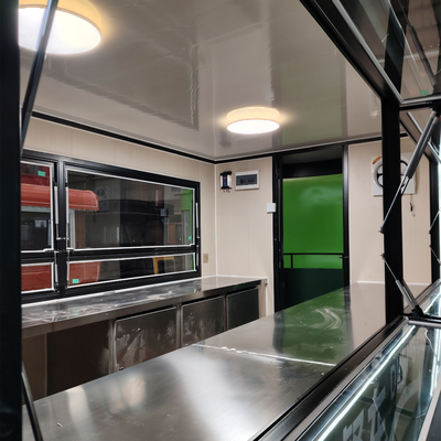 1000 kg de capacité batterie alimentée équipement de cuisine complet pour la restauration mobile