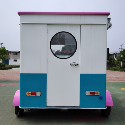 Camion électrique mobile de nourriture multifonctionnel de longueur personnalisée pour boissons froides et collations
