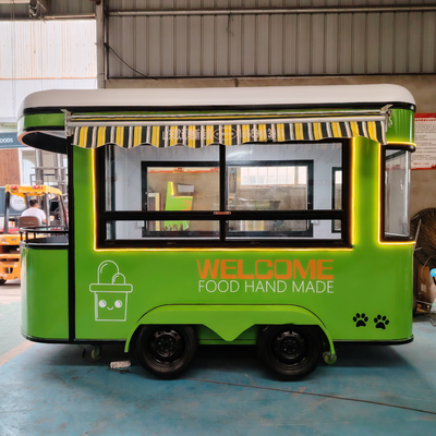 Équipement de cuisine électrique mobile complet sur mesure pour les camionnettes de restauration de restauration rapide
