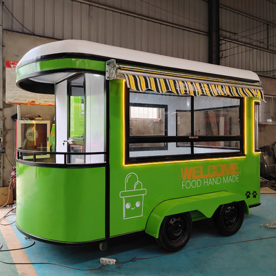 Équipement de cuisine électrique mobile complet sur mesure pour les camionnettes de restauration de restauration rapide