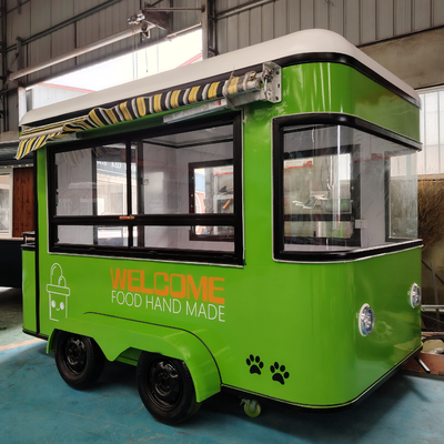 Équipement de cuisine électrique mobile complet sur mesure pour les camionnettes de restauration de restauration rapide