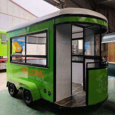 Équipement de cuisine électrique mobile complet sur mesure pour les camionnettes de restauration de restauration rapide