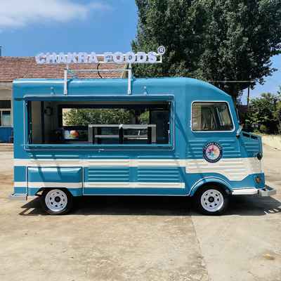 Produits alimentaires rapides multifonctionnels Snack Catering Boissons Café Chariot de remorque pour les fermes 2023