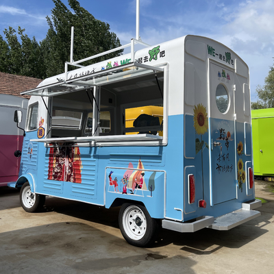 Vans électriques mobiles polyvalents Fast Food Snack Catering Boissons Café Camion Voiture roulante