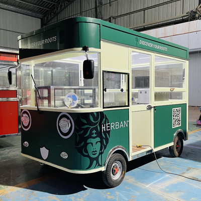 Combo de poulet frit et de boisson à base de cola pour camion électrique à collation mobile dans l'huile de cuisson