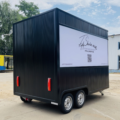 Maquillage de beauté Manucure Massage en forme de sourcils SPA électrique mobile Salon camion remorque chariot