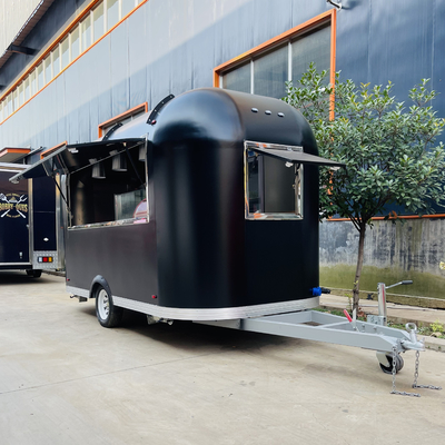 2023 Trailer mobile pour les collations Les boissons de restauration rapide Les glaces, le café, le lait, le thé et les produits durables