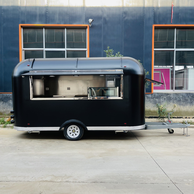 2023 Trailer mobile pour les collations Les boissons de restauration rapide Les glaces, le café, le lait, le thé et les produits durables