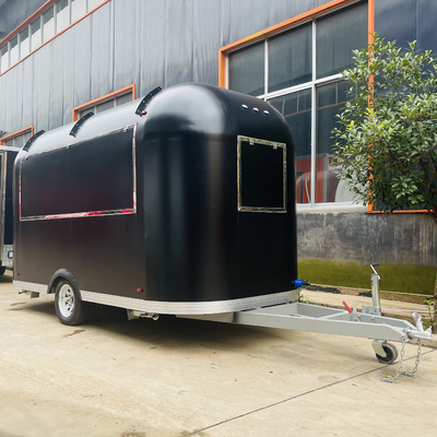 2023 Trailer mobile pour les collations Les boissons de restauration rapide Les glaces, le café, le lait, le thé et les produits durables