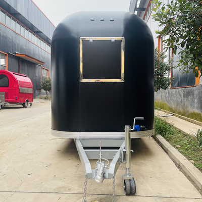2023 Trailer mobile pour les collations Les boissons de restauration rapide Les glaces, le café, le lait, le thé et les produits durables