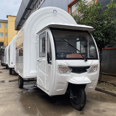 2023 Pedicab polyvalent mobile électrique fast-food snack tricycle pour le commerce de détail