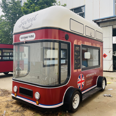 Après-service Support en ligne personnalisé Crème glacée Mobiles bière remorqueur de bus camion remorque chariot