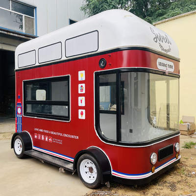 Après-service Support en ligne personnalisé Crème glacée Mobiles bière remorqueur de bus camion remorque chariot