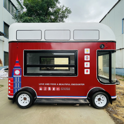Après-service Support en ligne personnalisé Crème glacée Mobiles bière remorqueur de bus camion remorque chariot