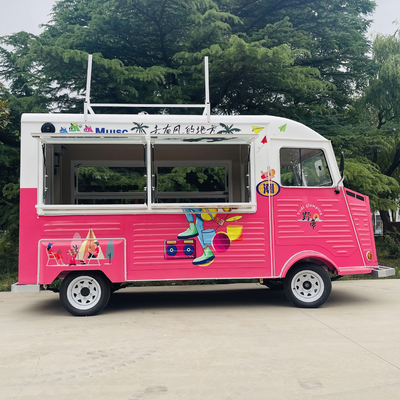 2023 Outlet Vans mobiles électriques polyvalents pour la restauration rapide Snacks Boissons et café