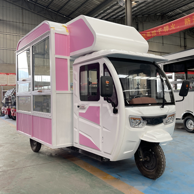 2023 Mobiles polyvalents électriques Fast Food Snack Tricycle Pedicab 3 roues Outlet