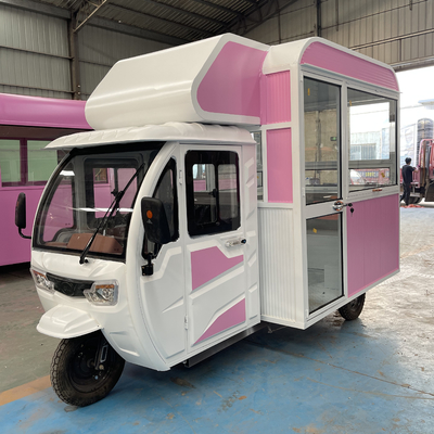 2023 Mobiles polyvalents électriques Fast Food Snack Tricycle Pedicab 3 roues Outlet