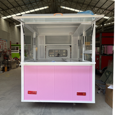 2023 Mobiles polyvalents électriques Fast Food Snack Tricycle Pedicab 3 roues Outlet