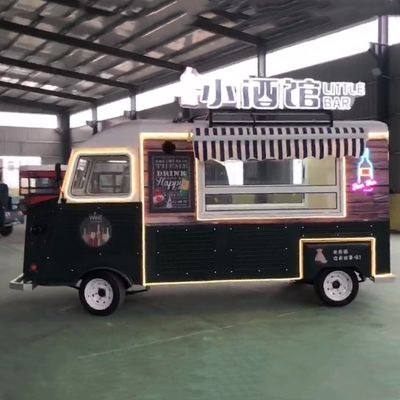 Snack Food 2023 Mobilier électrique polyvalent Fourniture de restauration rapide Boissons Café Camion Voiture roulante
