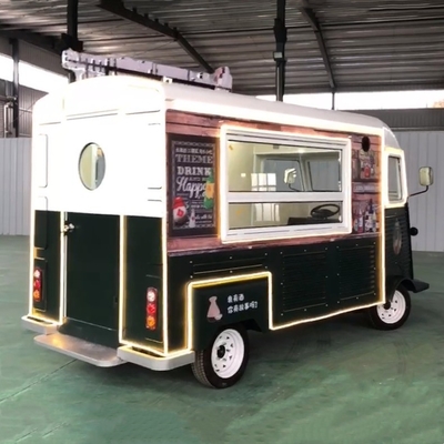 Snack Food 2023 Mobilier électrique polyvalent Fourniture de restauration rapide Boissons Café Camion Voiture roulante