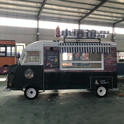 Snack Food 2023 Mobilier électrique polyvalent Fourniture de restauration rapide Boissons Café Camion Voiture roulante