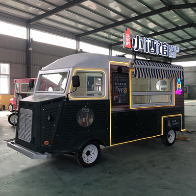 Snack Food 2023 Mobilier électrique polyvalent Fourniture de restauration rapide Boissons Café Camion Voiture roulante