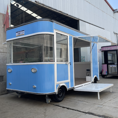 Produits électriques mobiles Nécessités quotidiennes Magasin de détail Alimentation Snack Camion remorque Chariot