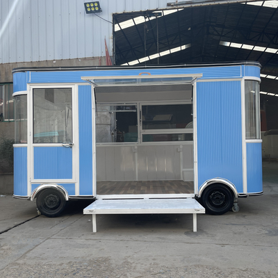 Produits électriques mobiles Nécessités quotidiennes Magasin de détail Alimentation Snack Camion remorque Chariot
