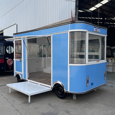 Produits électriques mobiles Nécessités quotidiennes Magasin de détail Alimentation Snack Camion remorque Chariot
