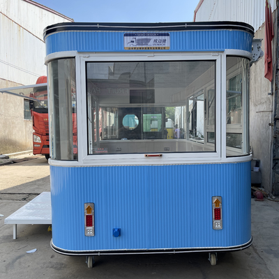 Produits électriques mobiles Nécessités quotidiennes Magasin de détail Alimentation Snack Camion remorque Chariot