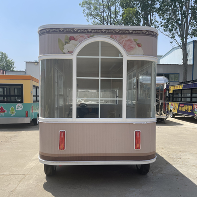 Photo de mariage électrique mobile Commodity and Retail Shop Food Snack Trailer Boutique Cart