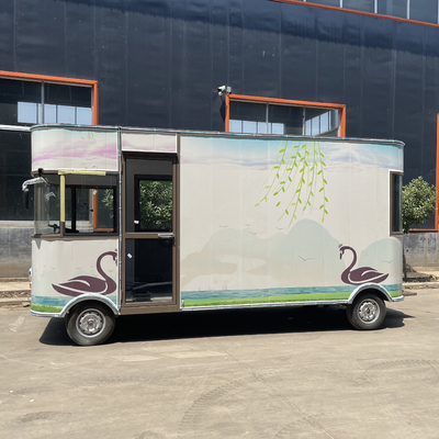 Électrique Mobile Commodity Retail Fleurs Plantes Boutique de bonsaï Camion remorque pour la cave